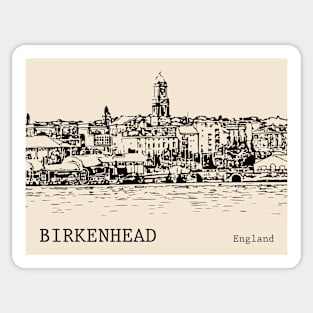 Birkenhead England Sticker